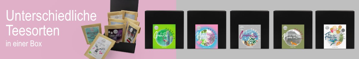 Tee Taste It Geschenkbox Geschenkboxen
