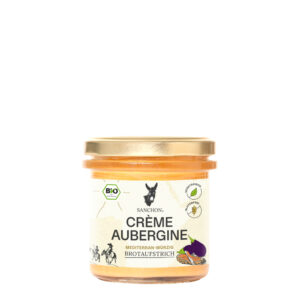 Brotaufstrich Creme Aubergine
