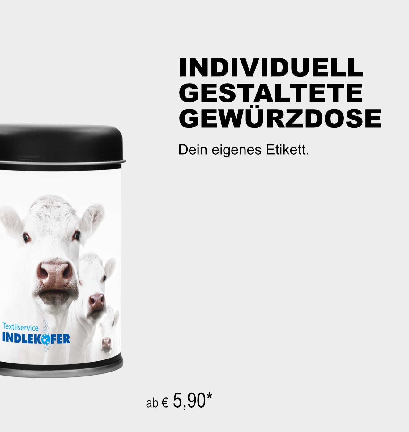 Dein eigenes Etikett Personalisierte Geschenke