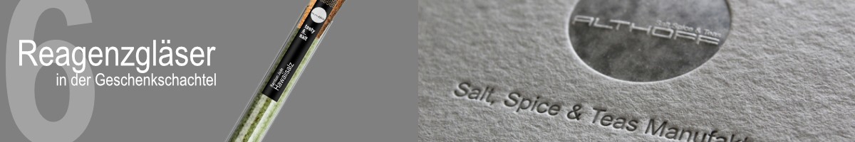 6 Reagenzgläser in einer Geschenkschachtel Geschenkboxen