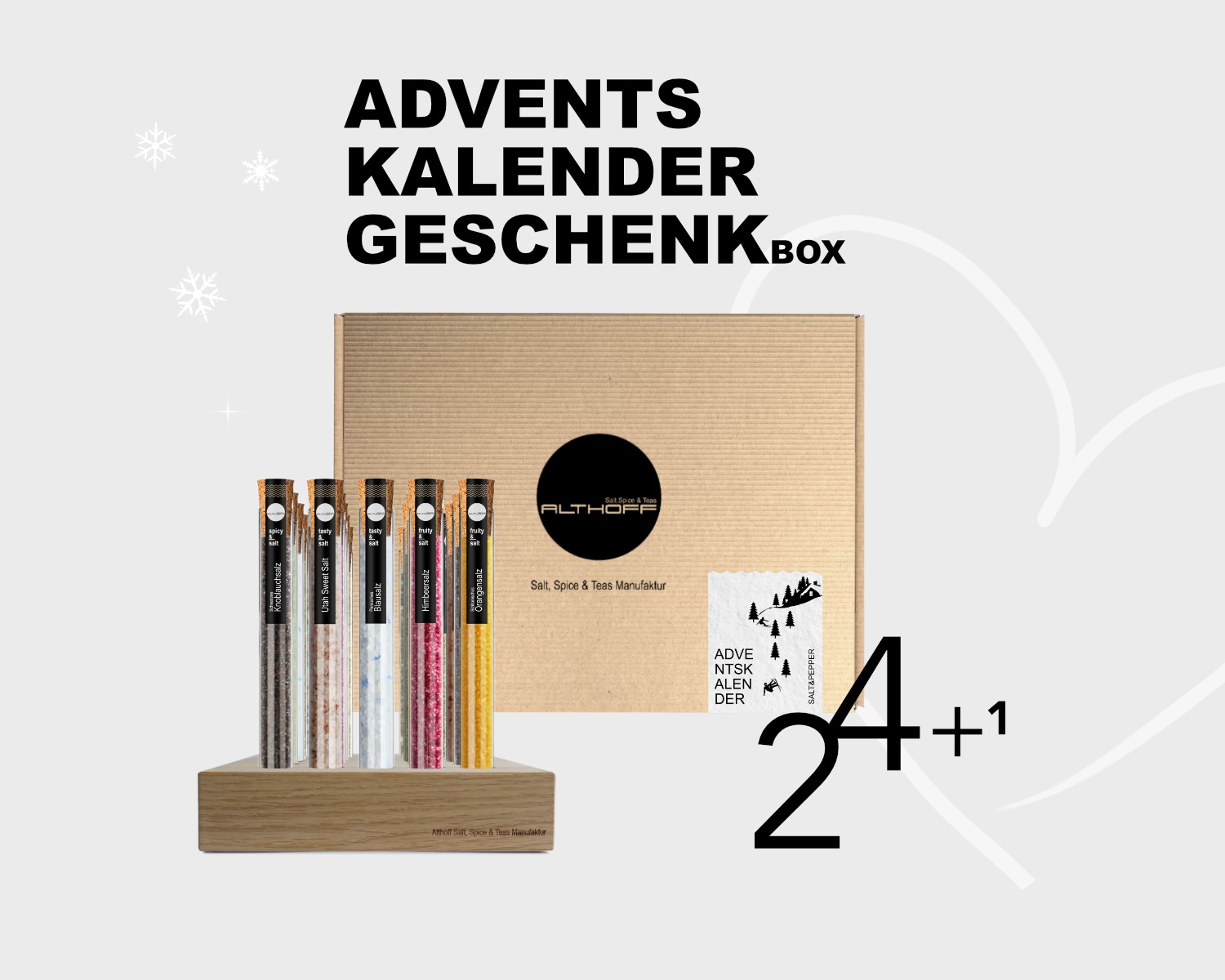 Salze, Kräuter, Tees und Gewürze kaufen