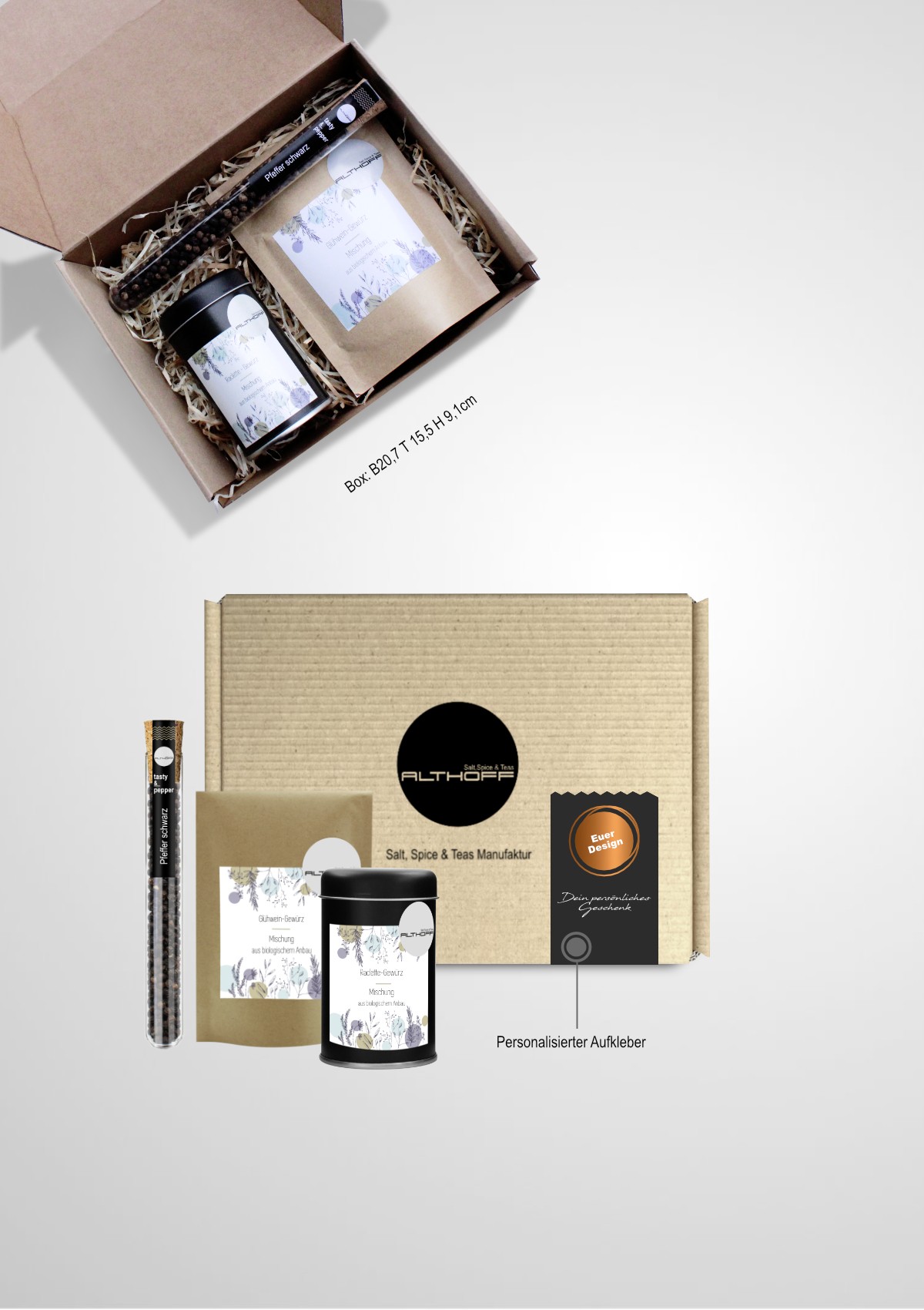 Kleine Genussbox Personalisierte Geschenke