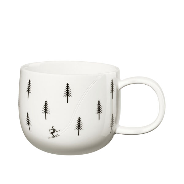 Henkeltasse skiing