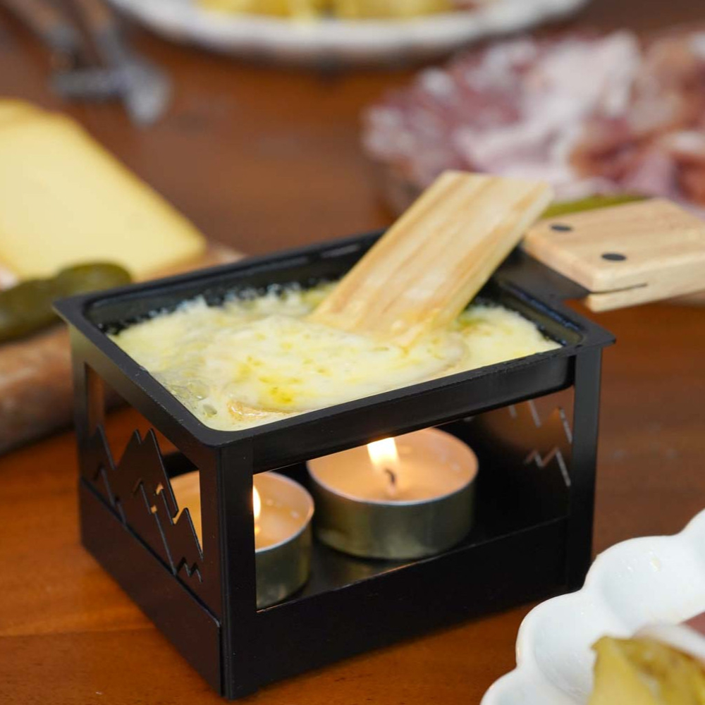 Raclette Stövchen schwarz