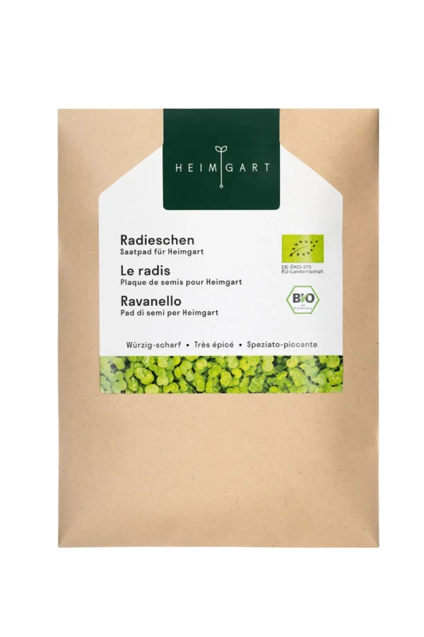 Radieschen Microgreens Saatpad