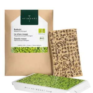 Rotkohl Microgreens Saatpad