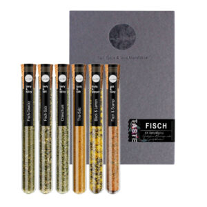 Salty & Spicy Fischgewürz im Reagenzglas