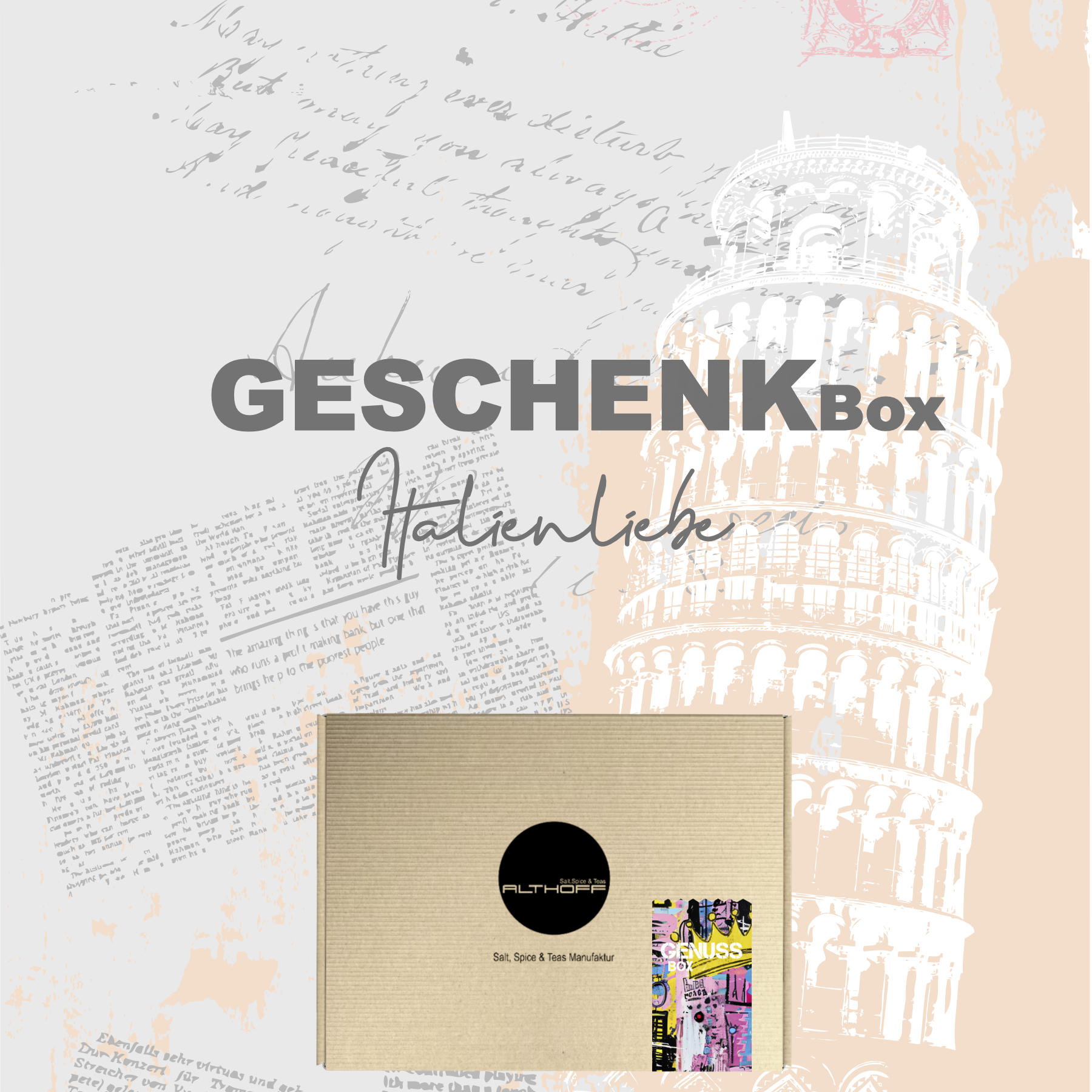 Geschenkbox Italienliebe